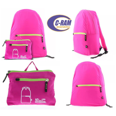 Mochila Plegable Litepack 25Lt Rosada