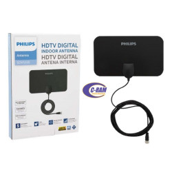 Antena SDV5335/55 HDTV Indoor Plana 120x210mm Phil