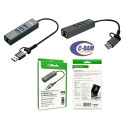 Adaptador USB-A o USB-C a Red Gigabit   3USB 3 0  