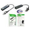 Adaptador USB-A o USB-C a Red Gigabit   3USB 3 0  