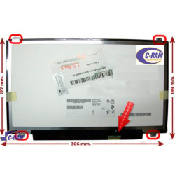 Pantalla Led 13 3  Slim 30 Pin HD 