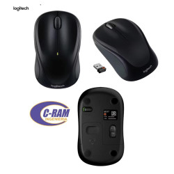 Mouse Logitech Inalámbrico  Pequeño  M317 Negro