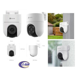 Cámara WiFi HD 1080P Con Movimiento Y Voz H8C 