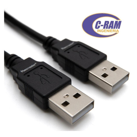 Cable Hi-Speed USB-A 2 0 Macho a USB-A Macho 1 8Mt