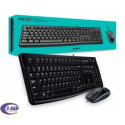 Kit Teclado Mouse USB MK120 Negro Logitech