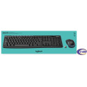 Kit Teclado Mouse MK270 Negro Inalámbrico Logitech