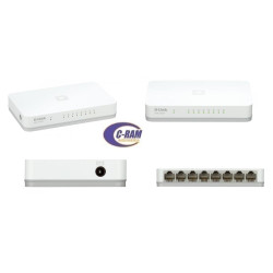 Switch DGS-1008A 8port 10/100/1000 Mbps D-Link 