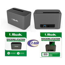 Docking Station USB 3 0 a SATA   2 5 y 3 5″ Ulink