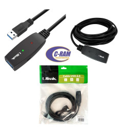 Cable de Extensión Activo USB 3 0 5Mts Ulink