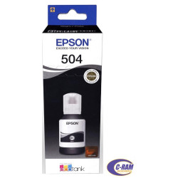 Botella de Tinta T504120 Negro 127Ml 504 EPSON