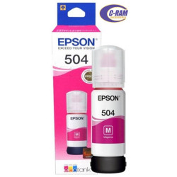 Botella de Tinta T504320 Magenta 70Ml 504 EPSON