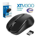 Mouse Xtech XTM-300 Inalámbrico Negro 1200 DPI