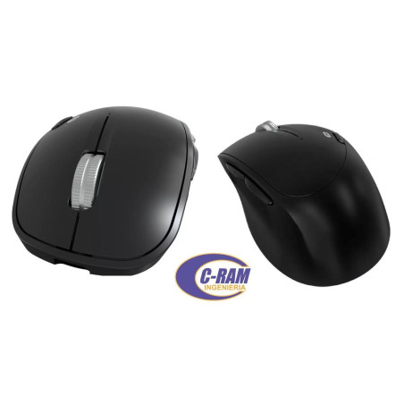 Mouse Klipxtreme KMB-501BK Dual Bluetooth Negro