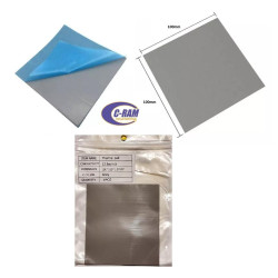 Thermal Pad 100x100mm 12 8w/mk 1 0mm Para Gpu