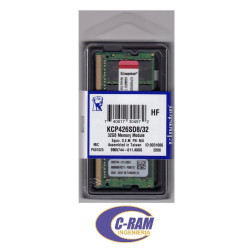 Memoria 32GB DDR4 2666 MHZ 1 2V para Notebook