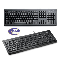 Teclado Kensington For Life  Conexión USB  Negro