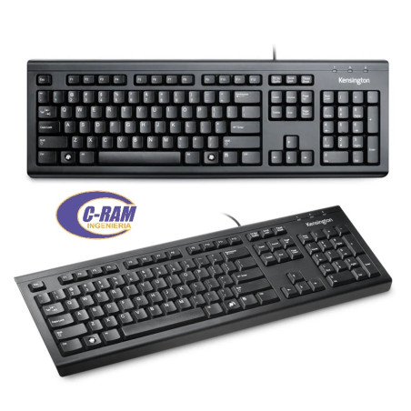 Teclado Kensington For Life  Conexión USB  Negro