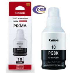 Botella de Tinta GI-10 Blank Negra 170ml Canon