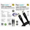 Cable Carga y Datos USB-C a USB-C 2 5Mts Negro   