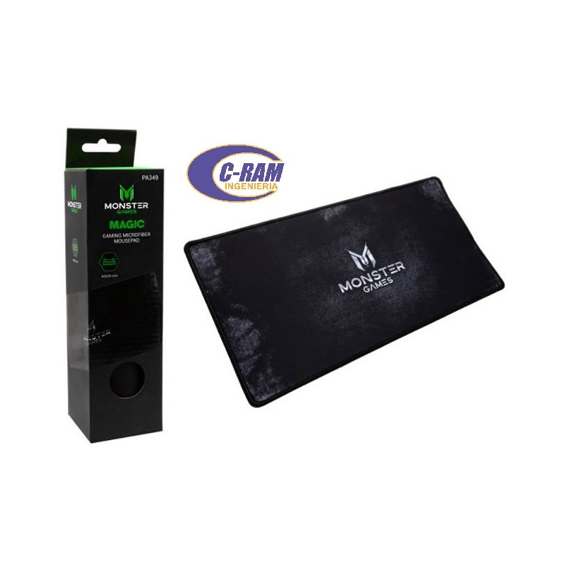 Mouse Pad Microfibra Games Magic 40x20 Monster