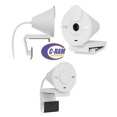 Webcam Brio 300 Full HD 1080p 30fps 2Mp Logitech 